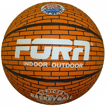 Мяч баскетбольный резиновый Fora MB006