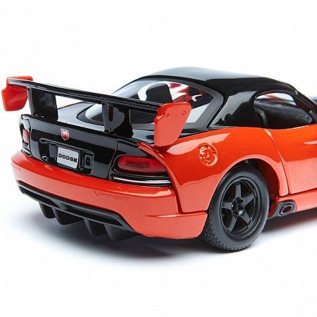 Коллекционная машина Bburago 1:24 Dodge Viper SRT/10 (18-22114) orange