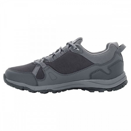На картинке изображен Полуботинки женские Jack Wolfskin Activate Texapore Low W grey Полуботинки женские Jack Wolfskin Activate Texapore Low W grey