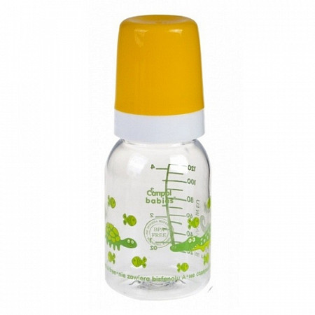 Бутылочка Canpol babies Пластиковая Африка 120 мл 11/850 Yellow