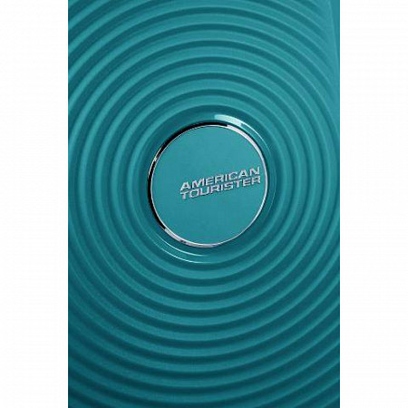 Чемодан малый American Tourister Soundbox 32G*14 001 dark turquoise