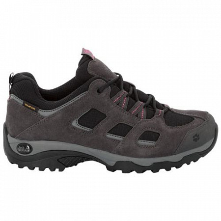 Полуботинки женские Jack Wolfskin Vojo Hike 2 Texapore Low W Dark steel/black