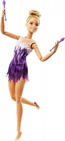 Кукла Barbie Made To Move Гимнастка DVF68 FJB18