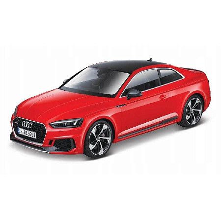 На картинке изображен Машинка Bburago 1:24 Audi RS 5 Coupe (2019) (18-21090) red Машинка Bburago 1:24 Audi RS 5 Coupe (2019) (18-21090) red
