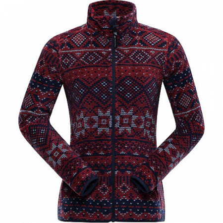 Джемпер женский Alpine Pro Elkie 3 LSWK101475 red
