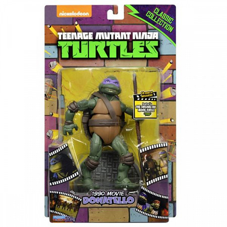 На картинке изображен Игрушка Turtles Фигурка Классическая 15 см Донателло (по фильму 1990г) 91089 Игрушка Turtles Фигурка Классическая 15 см Донателло (по фильму 1990г) 91089