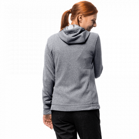 Джемпер женский Jack Wolfskin Finley Jacket Women slate grey