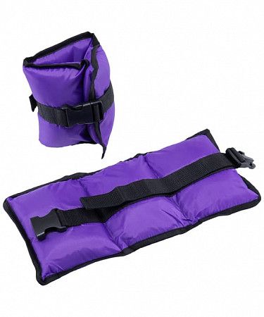 Утяжелители Basefit 1,5 кг 2 шт purple