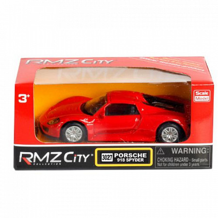 Машинка Rmz City Porsche 918 Spyder 354027 Red