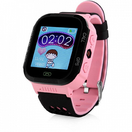 Смарт часы детские Wonlex Smart Baby Watch GW500S pink