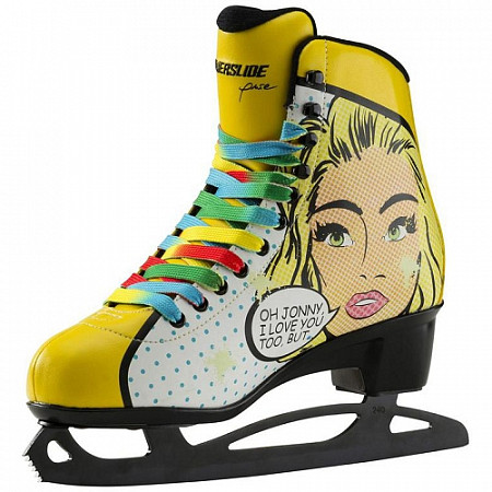 Коньки фигурные Powerslide Pop Art Blondie 902202