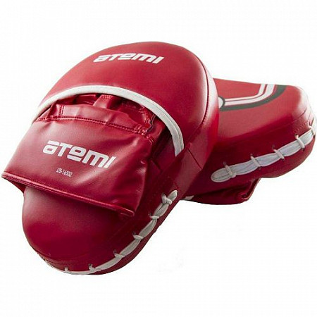Лапы тренировочные вогнутые Atemi LTB-16502 Red