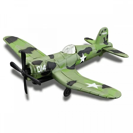 Игрушка Maisto Военная авиатехника F4U-1D Corsair (15353) green