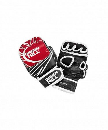 На картинке изображен Перчатки для MMA Green Hill MMA-0055R red/black Перчатки для MMA Green Hill MMA-0055R red/black
