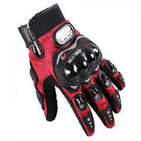 Перчатки для мотоциклистов Zez Sport MC-01 red