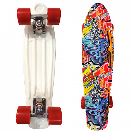 Penny board (пенни борд) Display Graffity/red