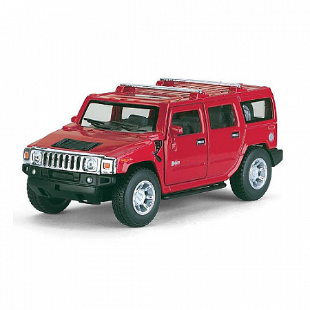 На картинке изображен Модель автомобиля Kinsmart Hummer H2 SUV 2008 KT5337W Модель автомобиля Kinsmart Hummer H2 SUV 2008 KT5337W