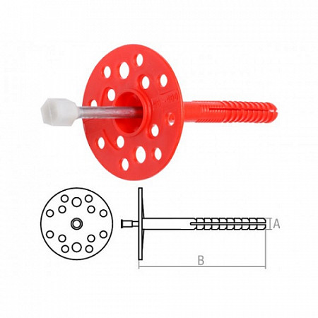 Дюбель Starfix для теплоизоляции 10х80 мм 200 шт 0608796160