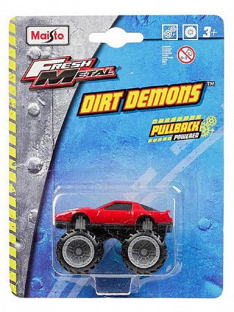 На картинке изображен Машинка инерционная Maisto Dirt Demons 1982 Pontiac Firebird (15030) Машинка инерционная Maisto Dirt Demons 1982 Pontiac Firebird (15030)