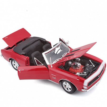 Машинка Maisto 1:18 1967 Chevrolet Camaro SS 396 (31684) red