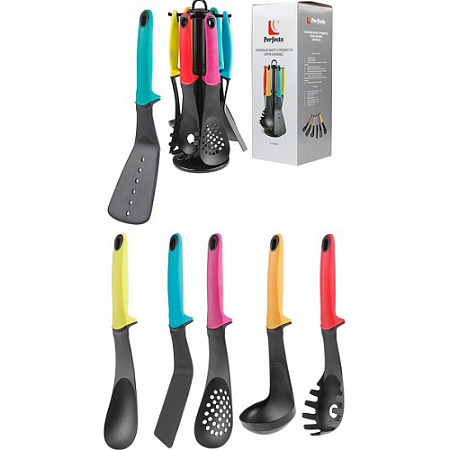 На картинке изображен Кухонный набор Perfecto Linea Карусель 21-078000 Кухонный набор Perfecto Linea Карусель 21-078000