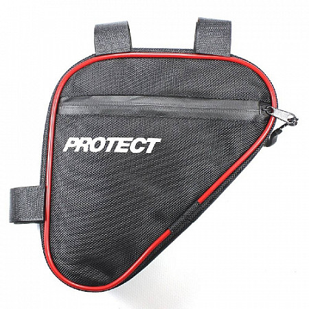 Велосумка Protect под раму 19,5х20х5см black