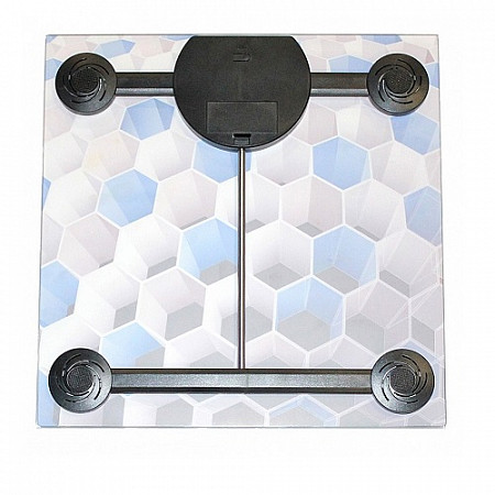 Весы напольные с 3D рисунком Bradex Соты TD 0319