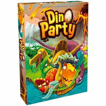 Настольная игра Фабрика игр Дино Туса (Dino Party) На русском языке 425485