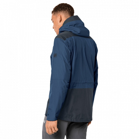 Куртка мужская Jack Wolfskin Brecon Range Jkt M dark indigo