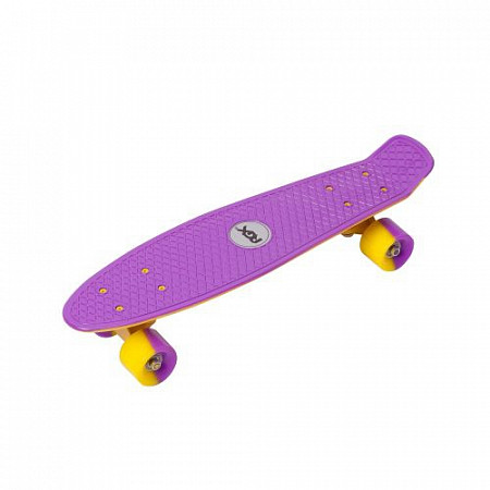 Penny board (пенни борд) RGX PNB-09 22" Violet/Yellow
