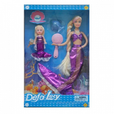 Куклы Defa Русалки 8302 purple