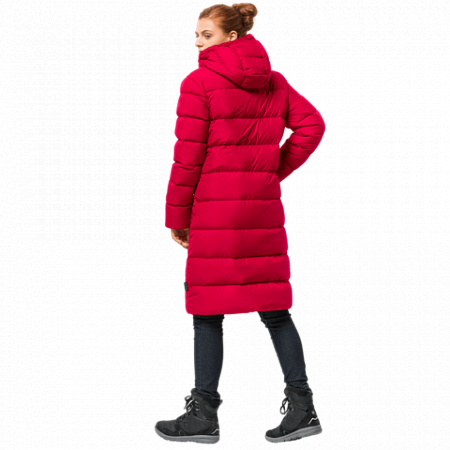 Пальто женское Jack Wolfskin Crystal Palace Coat ruby red