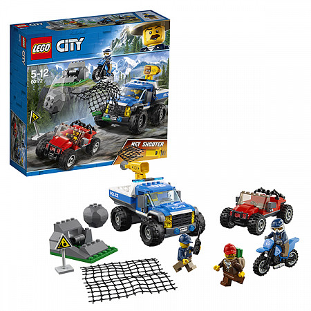 Конструктор LEGO City Погоня по грунтовой дороге 60172