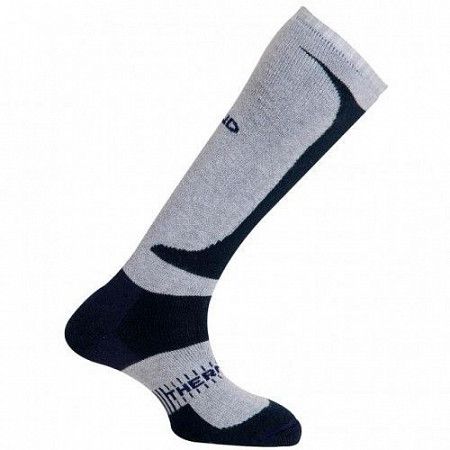 Гольфы Mund 328 K2 Stocking grey/blue
