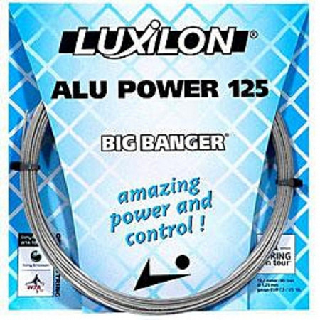 Струна теннисная Luxilon ALU POWER SOFT SILVER (WRZ990101)