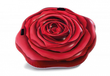 Надувной плот Intex Красная роза 137Х132 см 58783