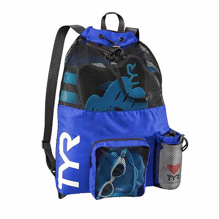 Рюкзак TYR Big Mesh Mummy Backpack LBMMB3/428 Blue