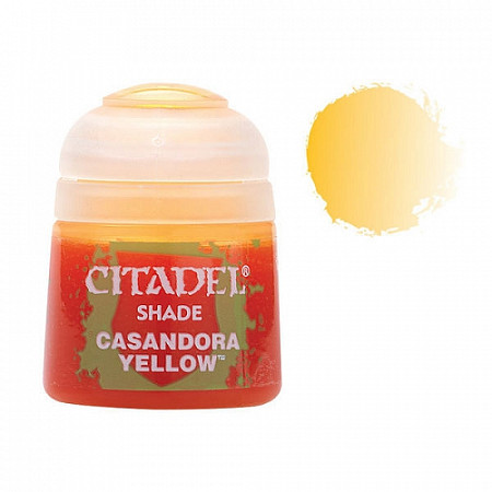 Краска для миниатюр Games Workshop Shade: Casandora Yellow 24 мл 24-18
