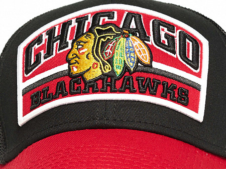 Бейсболка Atributika&Club NHL Chicago Blackhawks 28160 black/red