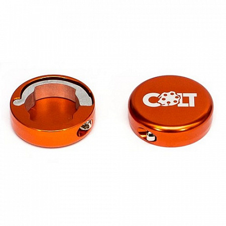 Заглушки руля Colt Bikes Lock Пара HY-ALC-105-5 Orange