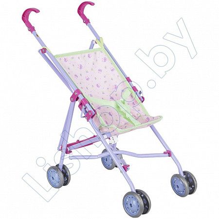 На картинке изображен Коляска для кукол Simba New Born Baby (105525052) violet Коляска для кукол Simba New Born Baby (105525052) violet