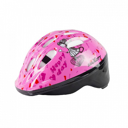 Шлем для роликовых коньков Maxcity Baby Angel pink