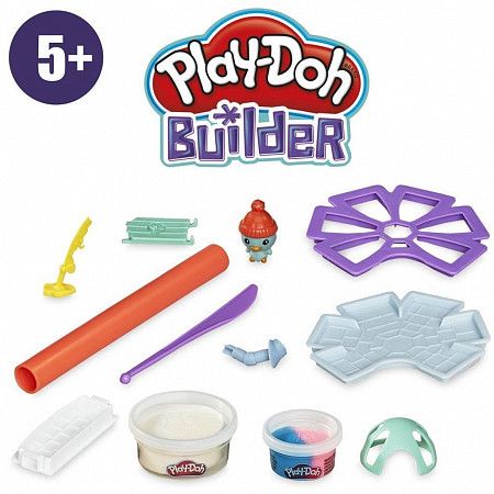 Игровой набор Play-Doh Bilder Хижина (E9448 E9476)