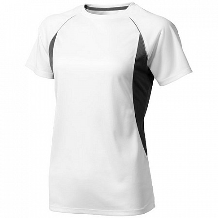 Футболка женская Elevate Quebec Cool Fit white/black 3901601