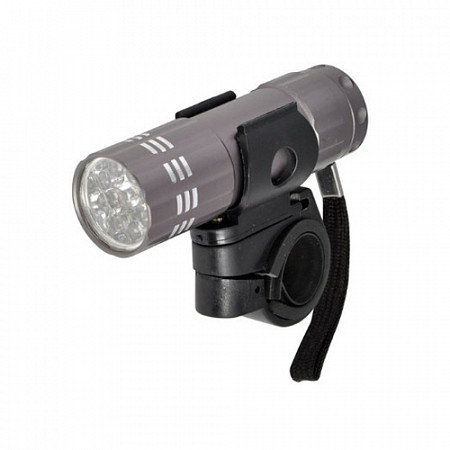 На картинке изображен Свет передний Longus 9LED/2ф Al silver 398549 Свет передний Longus 9LED/2ф Al silver 398549