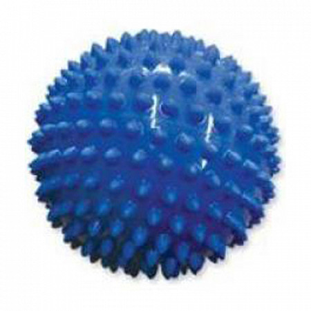 Мяч гимнастический с шипами МВ3" blue