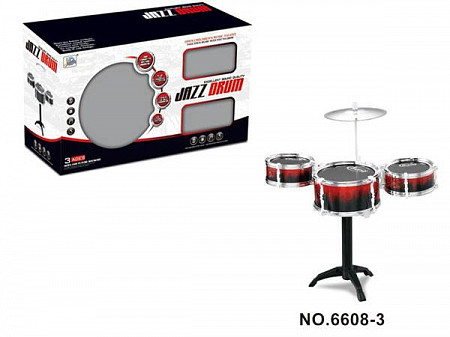Барабанная установка Jazz Drum 6608-3