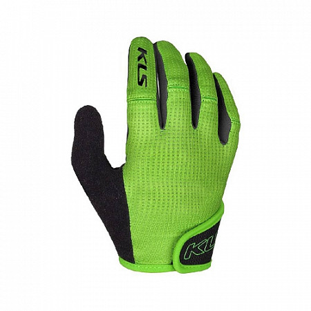 На картинке изображен Велоперчатки подростковые Kellys Yogi 2020 green Велоперчатки подростковые Kellys Yogi 2020 green