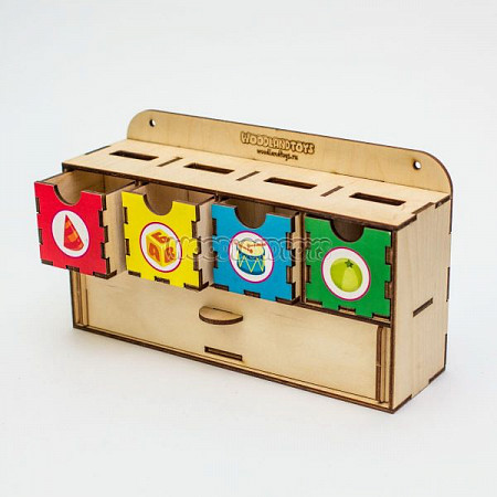 Комодик большой WoodLandToys Формы 4 119308