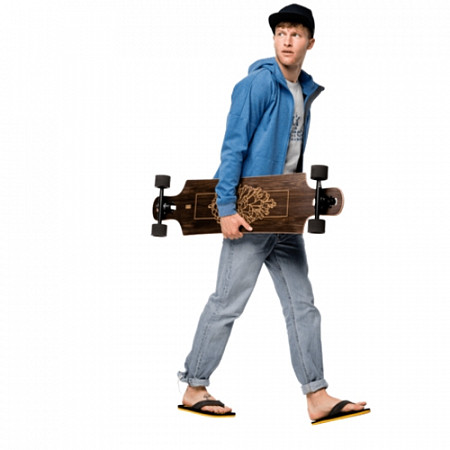 Куртка мужская Jack Wolfskin Riverland Hooded Jacket M wave blue